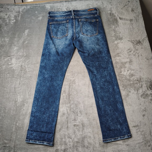 Pilcro and The Letterpress Jeans 29 Blue Selvedge Slim Straight Anthropologie - Picture 4 of 16